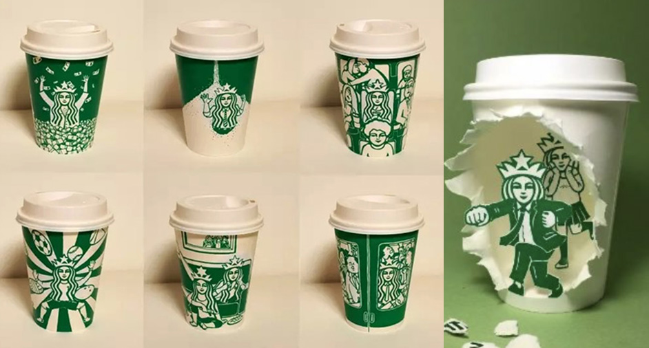 從Starbucks手繪紙杯競賽活動，看UGC成功的秘訣!