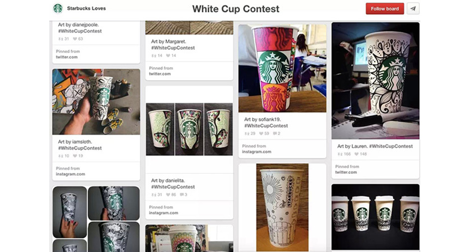 從Starbucks手繪紙杯競賽活動，看UGC成功的秘訣!