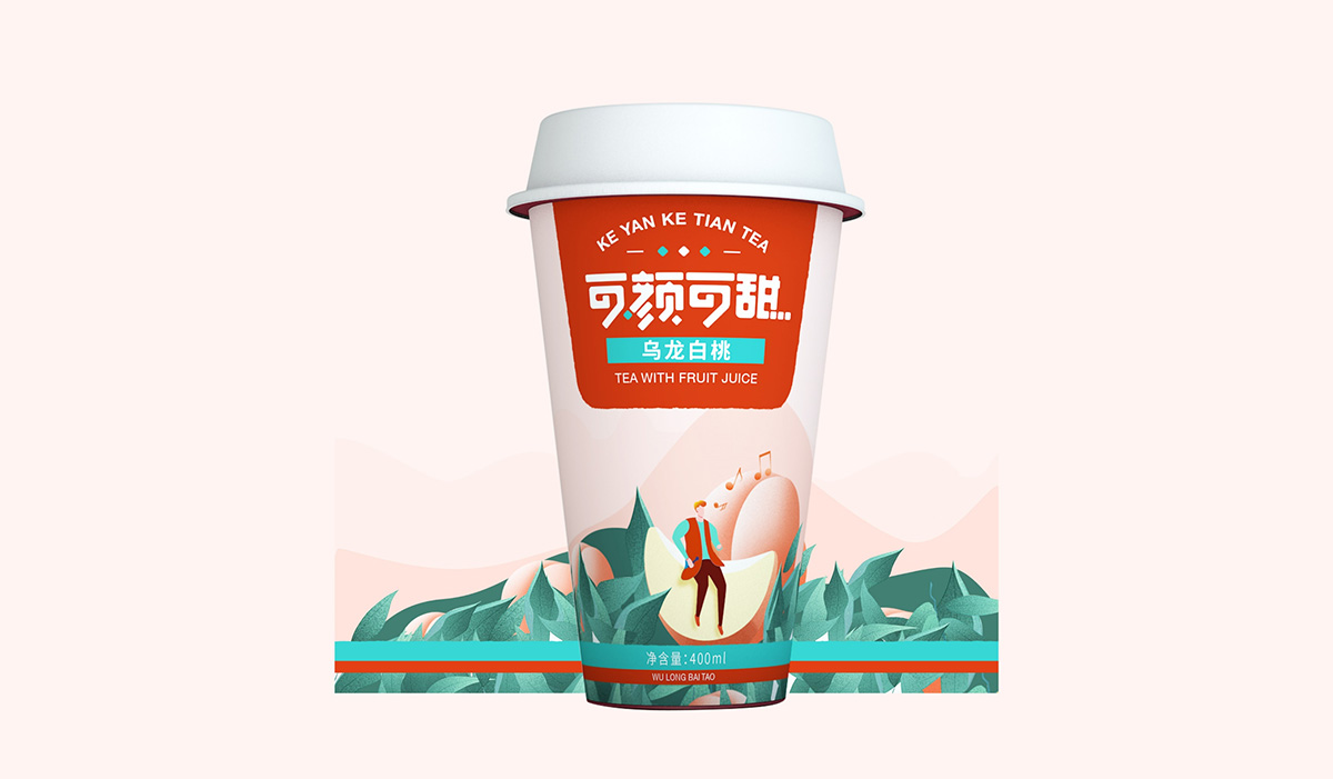可顏可甜果茶